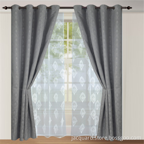 Jacquard Curtain Set for Your Choice